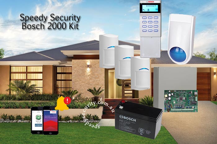 Speedy Security bosch 2000 alarm kit